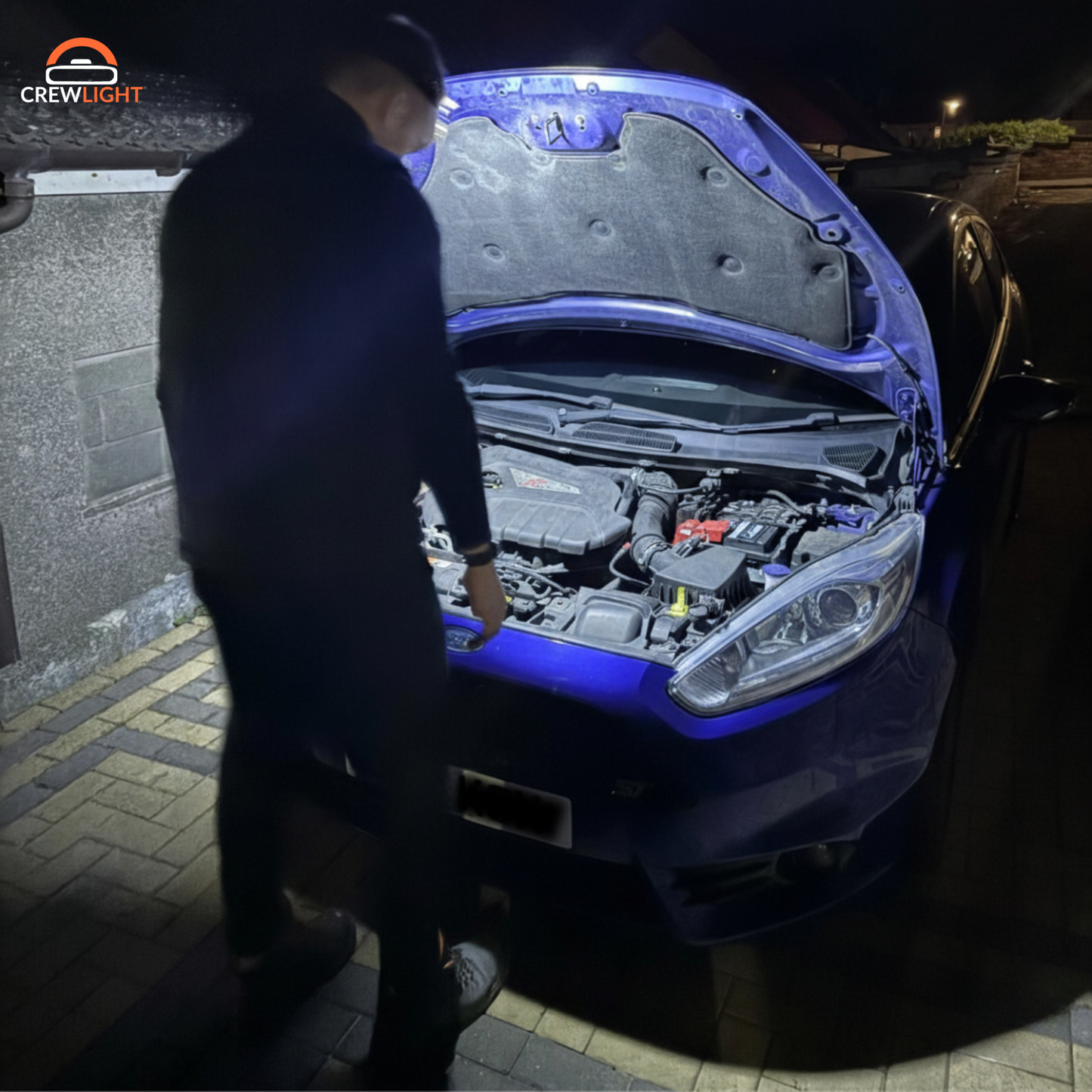 CrewLight™ See your entire workspace, Both hands free